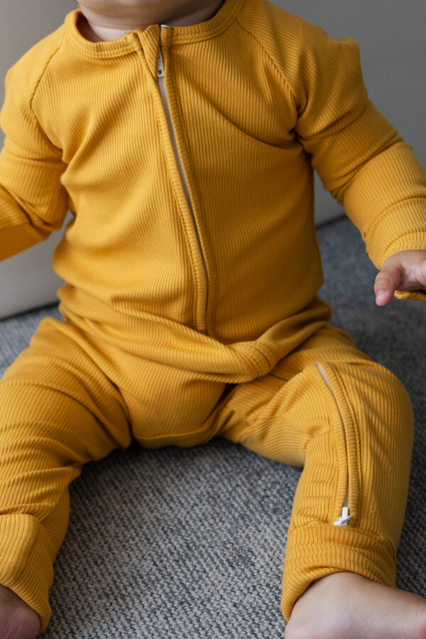 Bambuskombe beebidele “Mustard" - Image 2